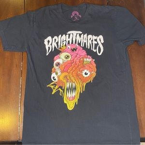 BRIGHTMARES MEN’S LARGE BLACK T-SHIRT